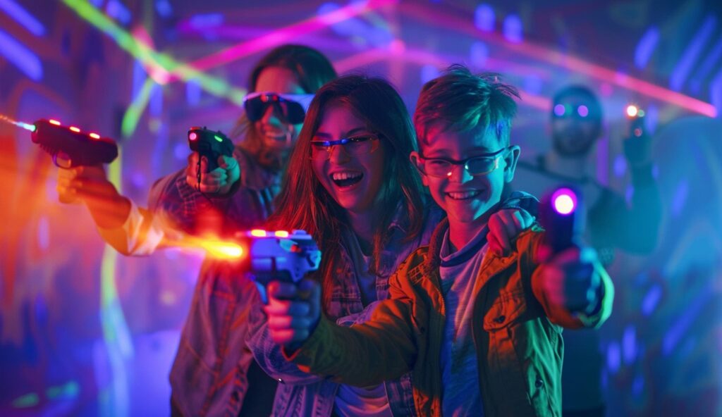 Lasertag statt Langeweile