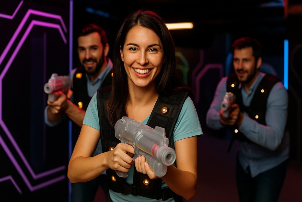 lasertag erwachsenenfeier